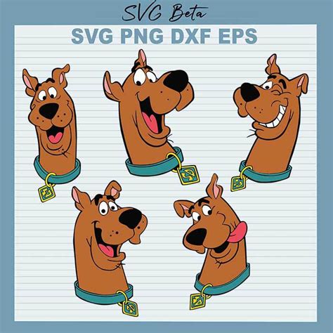 Scooby Doo Head Svg Scooby Doo Cartoon Svg Scooby Doo Svg Cut File