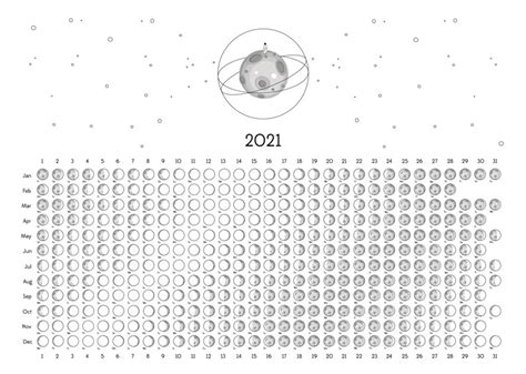 Calendrier Pleine Lune Juin 2021 Calendrier Lunaire 2021 🌙 à