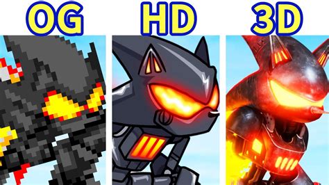 Fnf Prey Furnace Og Vs Hd Vs 3d Fnf Modsonicexe Youtube