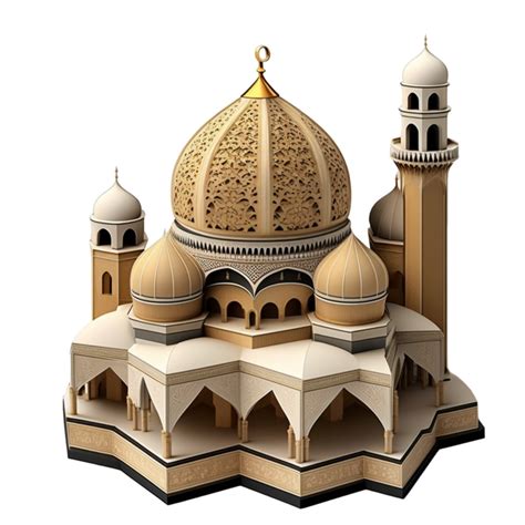 Ramadan 3d Islamic Muslim Masjid Png Images Artofit