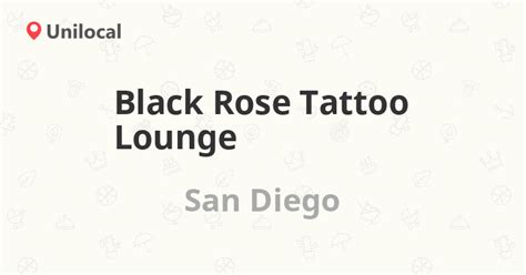 Black Rose Tattoo San Diego