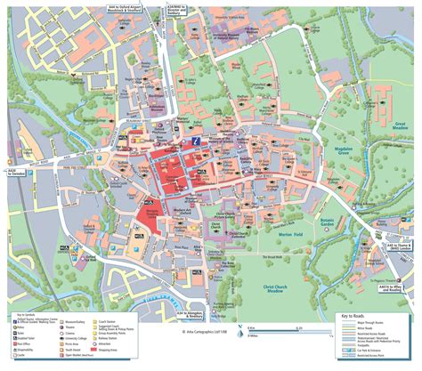 City Of Oxford Map