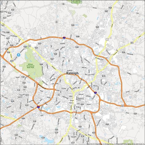 Map Of Raleigh Nc And Surrounding Towns Pinellas County Elevation Map