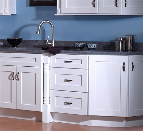 White Shaker Kitchen Home Furniture Design