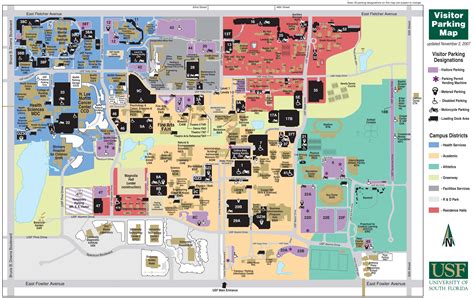 University Of South Florida Campus Map