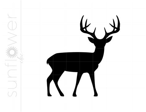 Big Buck Silhouette at GetDrawings Free download