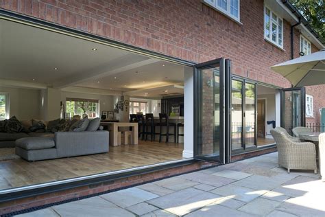 Experience The Beauty Of Openness With Folding Glass Doors Exterior