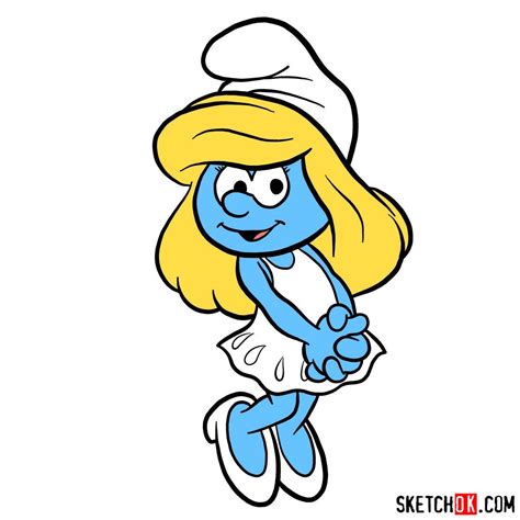 How To Draw A Smurfette dreamonstardoll