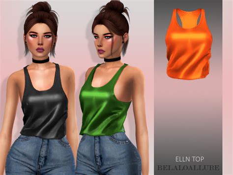 The Sims Resource Belaloallureelln Top