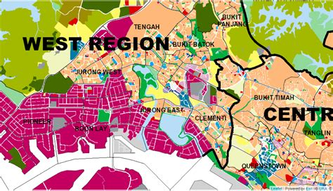 Jurong East Map