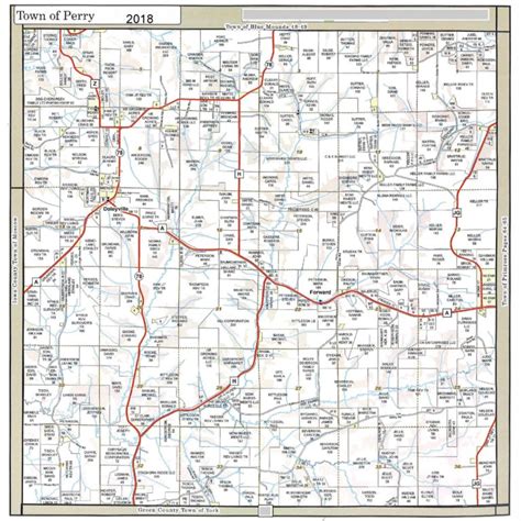 Maps Town Of Perry