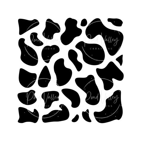 Cow Pattern Svg Cow Print Svg Cow Svg Farm Svg Ranch Svg Crafting Svg