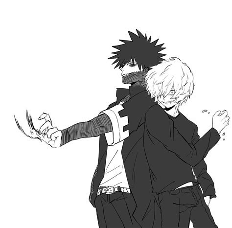 Dabi And Shigaraki Tomura My Hero Academia Hero Boku No Hero Academia