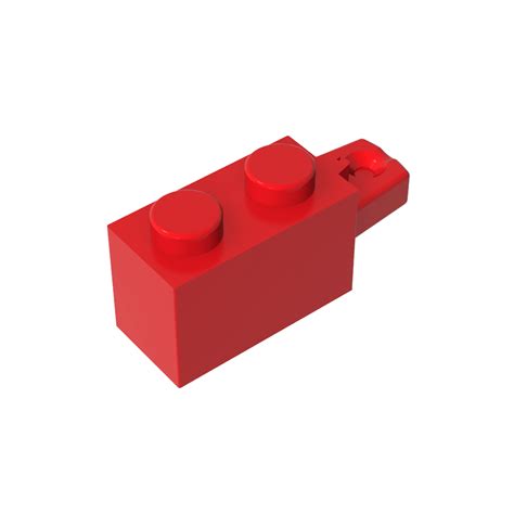 Hinge Brick 1 X 2 Locking With 1 Finger Horizontal End