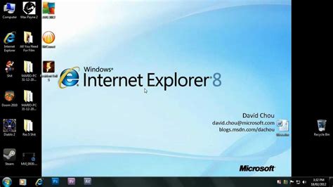 How To Get Internet Explorer 8 On Windows 7 Youtube