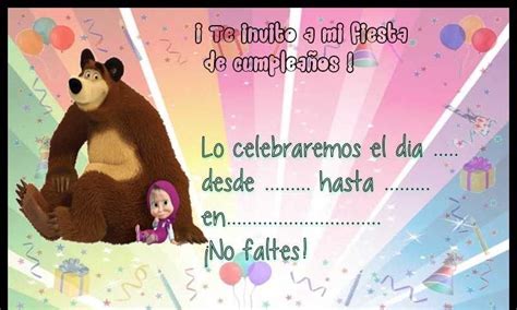 En la anterior decoracion con globos de masha y el oso teníamos al oso más grande, ahora tenemos solo a masha. Cumpleaños | Masha y el oso, Tarjetas de cumpleaños para ...