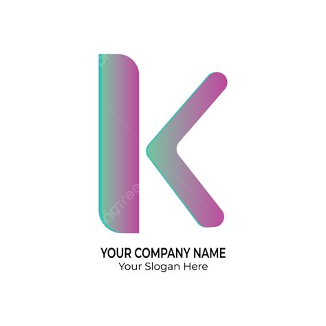 Gambar Vektor Desain Logo Huruf K Png Gratis K Desain Logo Desain