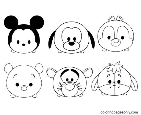 32 Kawaii Dibujos Para Colorear De Disney Faciles Modafinil24