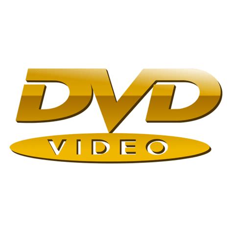 Golden Dvd Logo Transparent PNG SVG Vector File