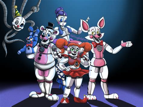 Fnaf Sister Location By Fallingwaterx On Deviantart