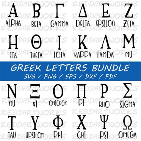 Greek Letters Svg Greek Alphabet Svg Alphabet Svg Greek Letters