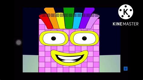 Numberblocks 1000 To 1 Trigintillion But All Voices Are On 12 Pitches