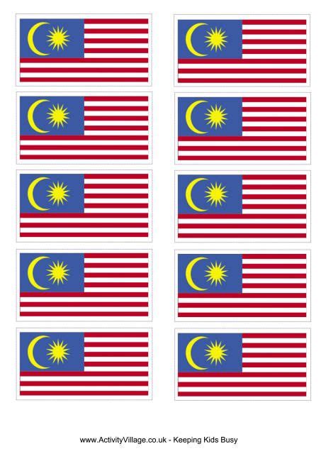 Bendera Malaysia Printable