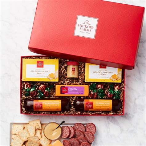 hickory farms sausage and cheese collection american ts and baskets