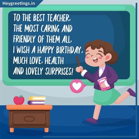 Birthday Wishes For Teacher Hey Greetings