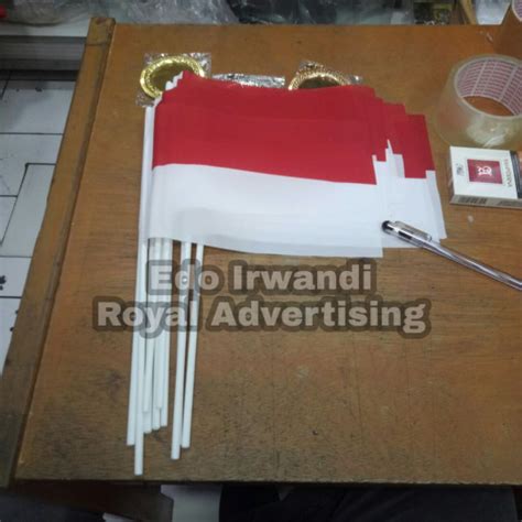 Jual Bendera Merah Putih Sedotan Bendera Merah Putih Kecil Bendera