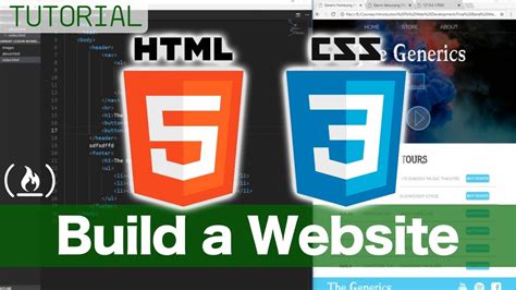 HTML And CSS Tutorial Create A Website For Beginners YouTube