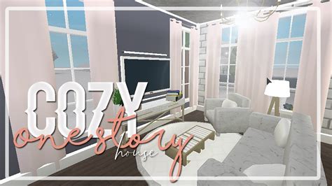 Bloxburg Cozy One Story House 34k Youtube