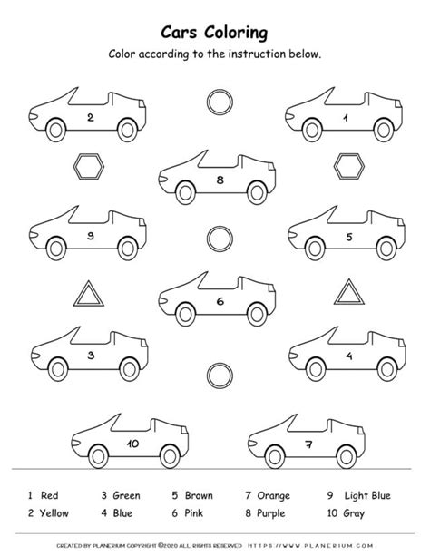 All Seasons Coloring Page Number Seventeen Planerium