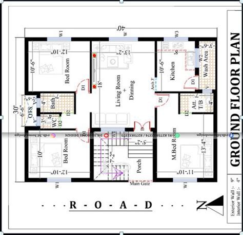 30 X 40 House Plans With Loft House Design Ideas