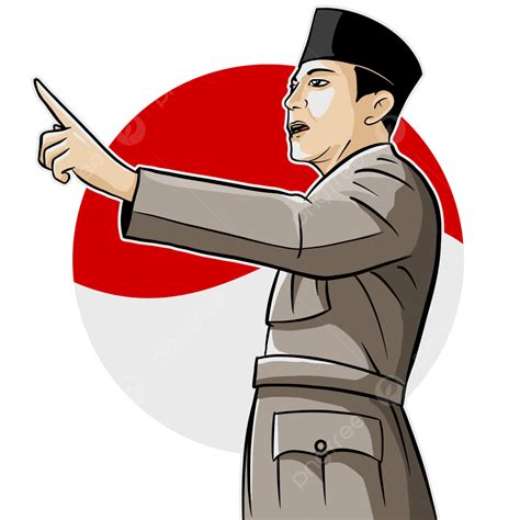 Soekarno Vector Png