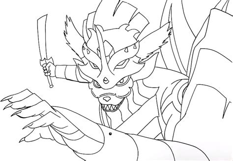 Coloring Page Kurama Susanoo Armor Print Hd Wallpaper Peakpx The Best