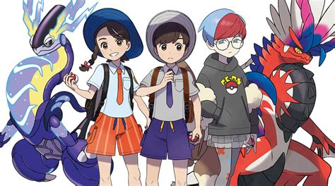 Pokémon Scarlet and Violet Concept Art Characters Page 3