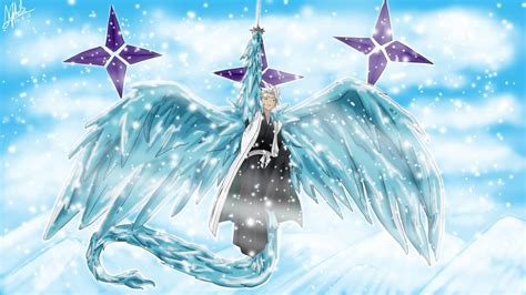 Bleach Hitsugaya Toshiro Bankai Daiguren Hyorinmaru Bleach Anime