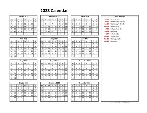 2023 Calendar Templates And Images 2022 2023 Nature Pocket Calendars