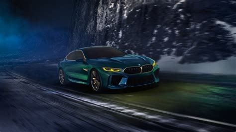 2018 Bmw Concept M8 Gran Coupe 4k 9 Wallpaper Hd Car Wallpapers 9913