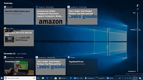 How To Use Windows 10s Timeline Feature Laptop Mag