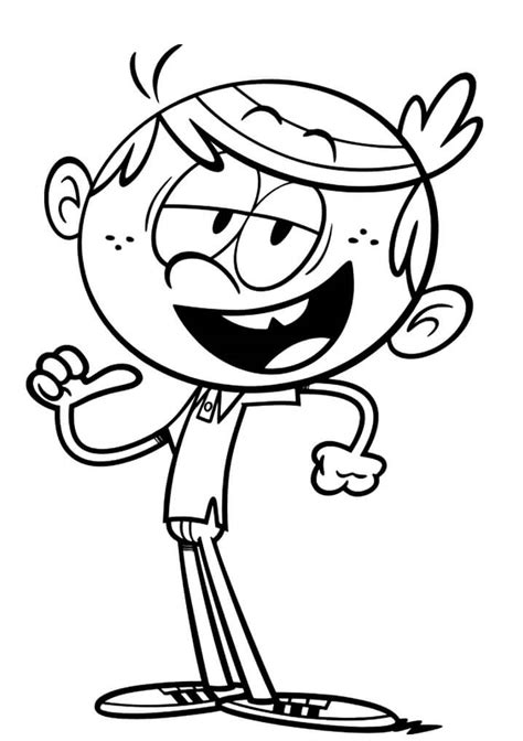 Loud House Ronnie Anne Coloring Page