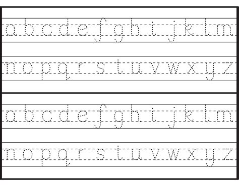 Printable Letter To Trace Activity Shelter