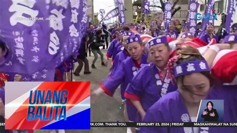 Grupo Ng Mga Babae Lumahok Sa Naked Festival Sa Unang Pagkakataon Ub Youtube