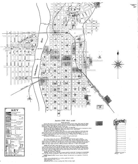 1907 Map Of Columbus Georgia