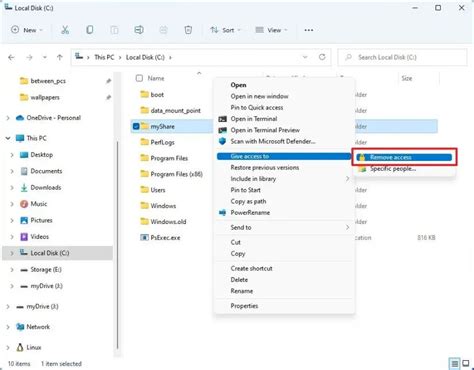 How To Stop Sharing Folder On Windows 11 Pureinfotech