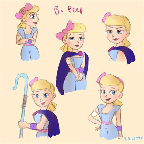 Bo Peep Sketches Toy Story 4 Fanart By Loveless Nights On Deviantart