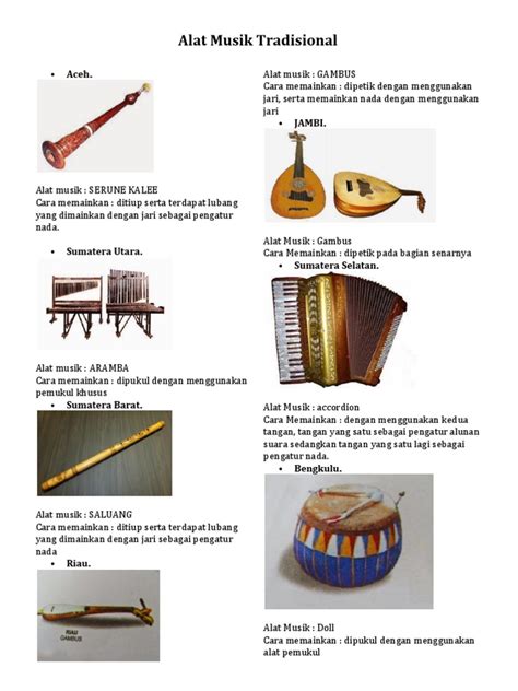 Views 10 Alat Musik Tradisional Beserta Asalnya Dan Cara Memainkannya