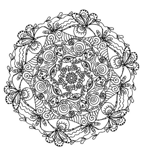 Mandala To Color Difficult 24 Difficult Mandalas For Adults