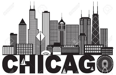 96 Best Ideas For Coloring Chicago Skyline Free Clip Art